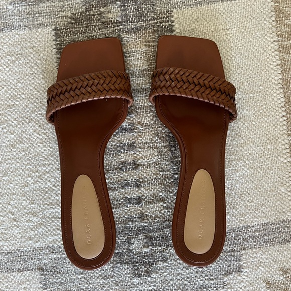 Dear Frances Shoes - Dear Frances leather slides